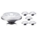 Opakowanie 6x Philips MASTER LED Spot G53 AR111 10.8W 600lm 9D - 927 Bardzo Ciepła Biel | Najlepsze renderowanie kolorów - Ściemnianie - Zamienne 50W