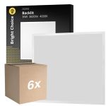 Opakowanie 6x Bright Choice LED Panel V2 Backlit 36W 3600lm - 840 Zimna Biel | 60x60cm - UGR <22