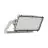 Ledvance LED Iluminacja Max Aluminium Szary 600W 84000lm 65x120D - 740 Zimna Biel | IP66 - Asymetryczny