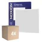 Opakowanie 4x Noxion LED Panel Ecowhite V4.0 28W 3400lm - 840 Zimna Biel | 60x60cm - Philips driver