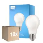 Opakowanie 10x Philips Corepro LED Żarówka E27 Gruszka Matowy 10.5W 1521lm - 827 Bardzo Ciepła Biel | Zamienne 100W