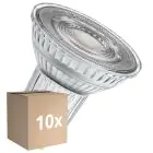 Opakowanie 10x Ledvance LED Spot GU10 PAR16 2.4W 230lm 36D - 930 Ciepła Biel | Najlepsze Renderowanie Kolorów - Ściemnianie - Zamienne 35W