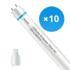 Opakowanie 10x Philips Rura LED T8 MASTER Value (EM/Mains) High Output 8W 1050lm - 840 Zimna Biel | 60cm - Zamienne 18W